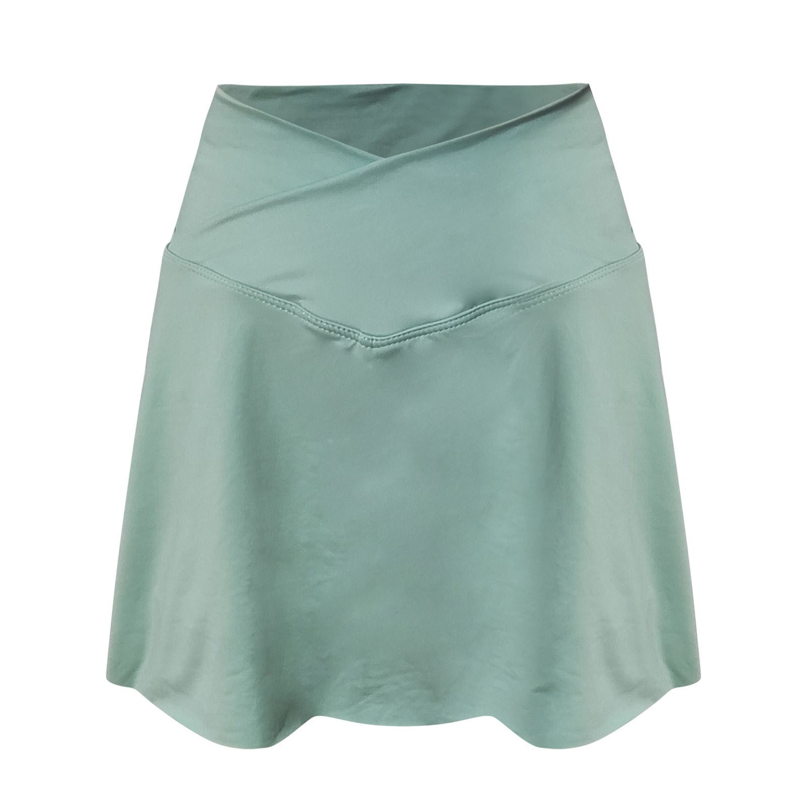 thumbnail image 4 of Falda de tenis plisada 2 en 1 para mujer - Falda pantalón deportiva de cintura alta con bolsillos, 4 of 6